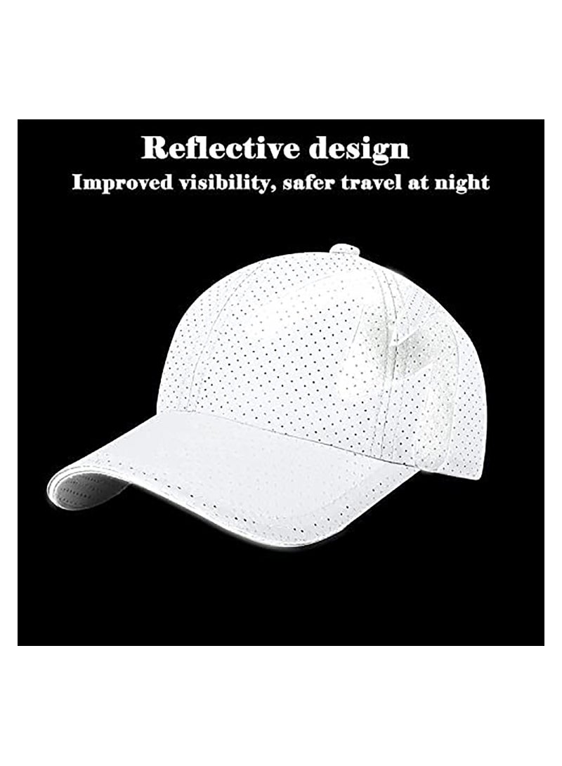SYOSI Baseball Cap Mens - Running Cap Quick Dry Sports Cap Mesh Reflective Brim Breathable Sun Hat Unisex Lightweight Adjustable Summer Hats for Outdoor - Image 4