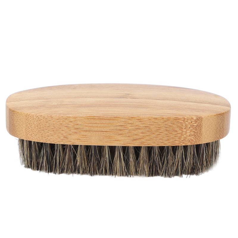 Beard Styling Brushes Soft Bamboo Comfortable Massage Beard Hair Beauty Brush for Men and Women - Image 1