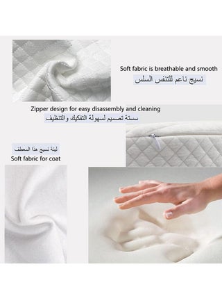 Soft Round Crib Baby Feeding Wedge Pillow For Reflux Sleep With Washable Cover - view 5
