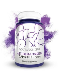 Nootropics Depot Astragaloside Iv Capsules  50Mg  Astragalus Membranaceus  30 Count  Neuroprotective Immune Support Lengthens Telomeres  - Image 2