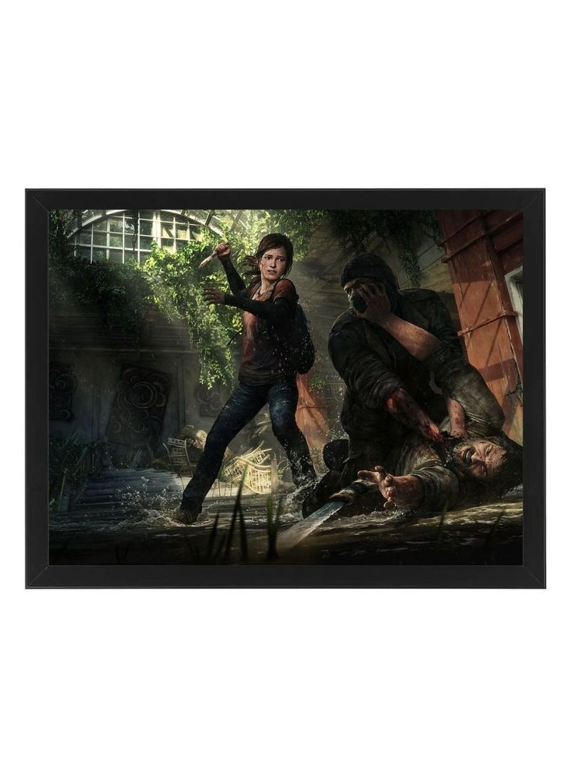 RKN Digital Wall Art Poster Frame The Last Of Us 30X40 cm - Image 1