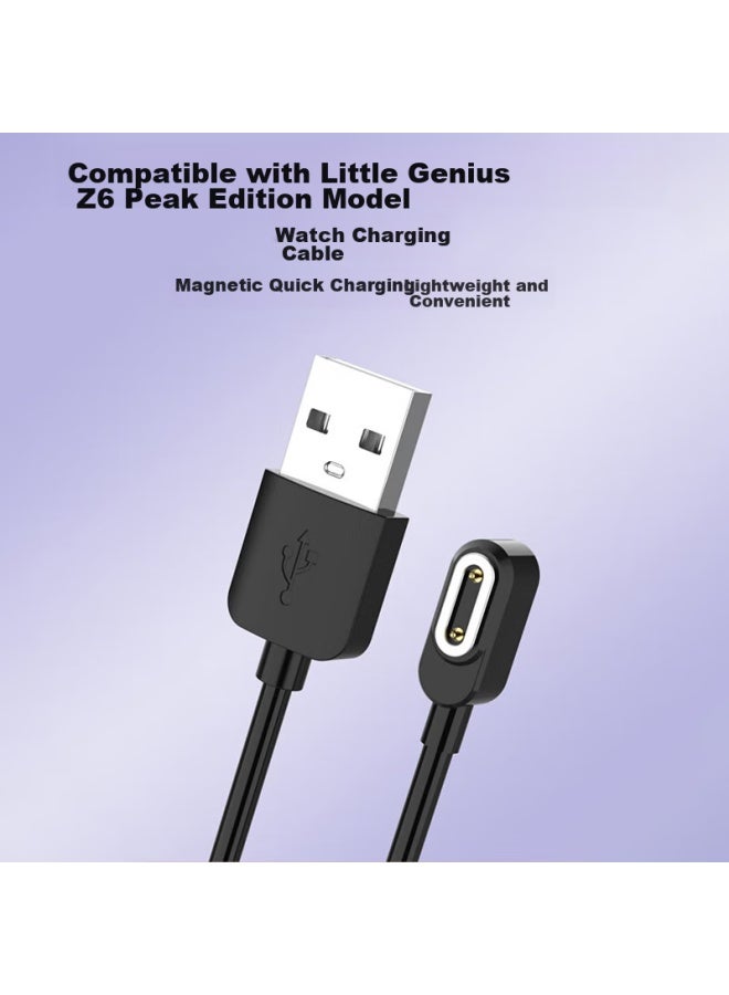 Bkayp [Fast Charging Without Damaging Device] Compatible With Xiaotiancai Children'S Smartwatch Z6 Top Edition, Charger Cable, Charging Dock, Magnetic - Image 2