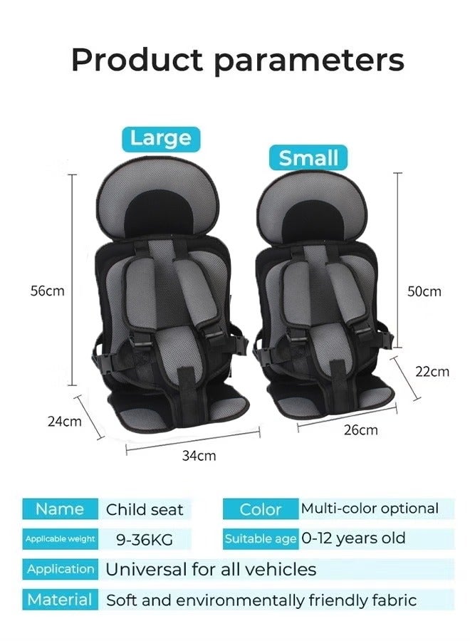 مقعد عربة أطفال ، مقعد عربة أطفال قابل للتعديل ، مقعد عربة أطفال مرتفع ، حماية قابلة للطي ، ملحق سفر ، للأطفال من سن 0-8 سنوات (أسود) - Image 2