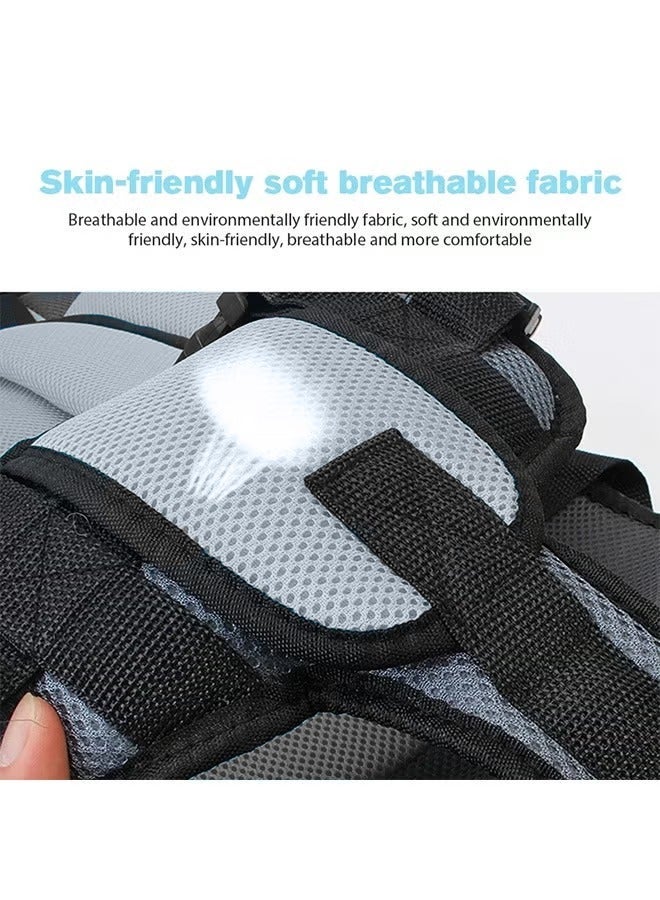 مقعد عربة أطفال ، مقعد عربة أطفال قابل للتعديل ، مقعد عربة أطفال مرتفع ، حماية قابلة للطي ، ملحق سفر ، للأطفال من سن 0-8 سنوات (أسود) - Image 4