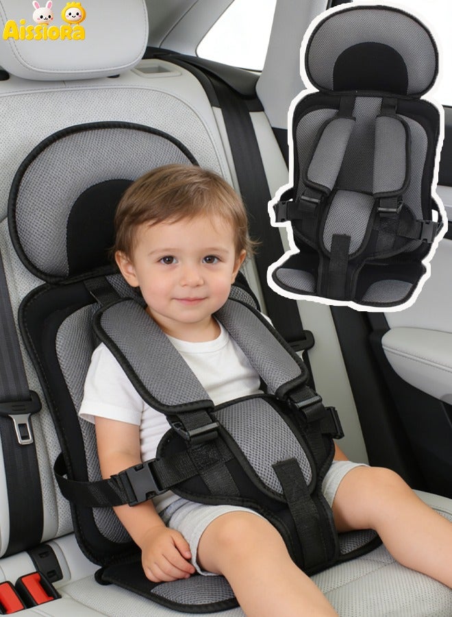 مقعد عربة أطفال ، مقعد عربة أطفال قابل للتعديل ، مقعد عربة أطفال مرتفع ، حماية قابلة للطي ، ملحق سفر ، للأطفال من سن 0-8 سنوات (أسود) - Image 1