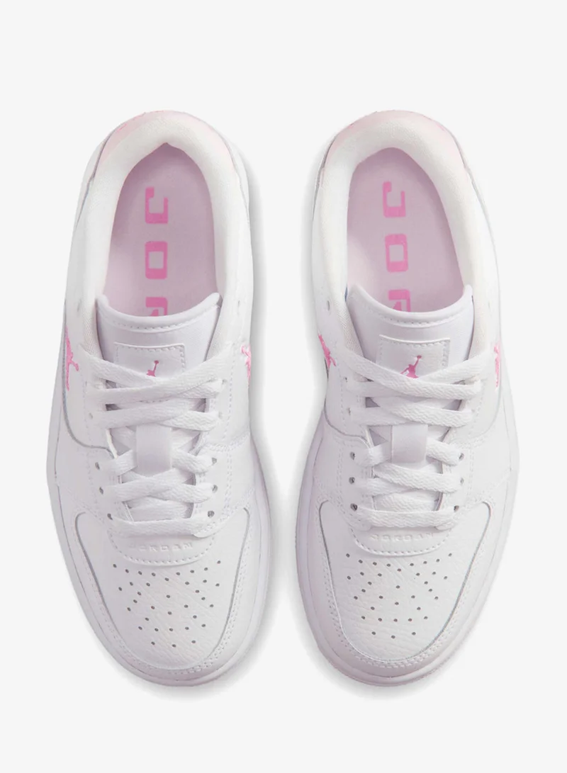 Jordan White Kids' Court Connect Low Shoes  | Best Price UAE