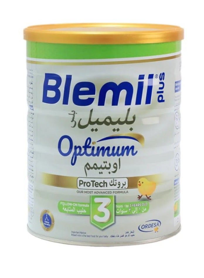 Blemil Baby Milk Plus Optimum Protech (3) 400 Gm