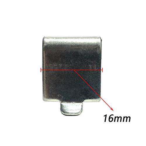 Bueyfolt Adjustable Steel Pilaster Shelf Support Clips -20 Pieces - Image 4