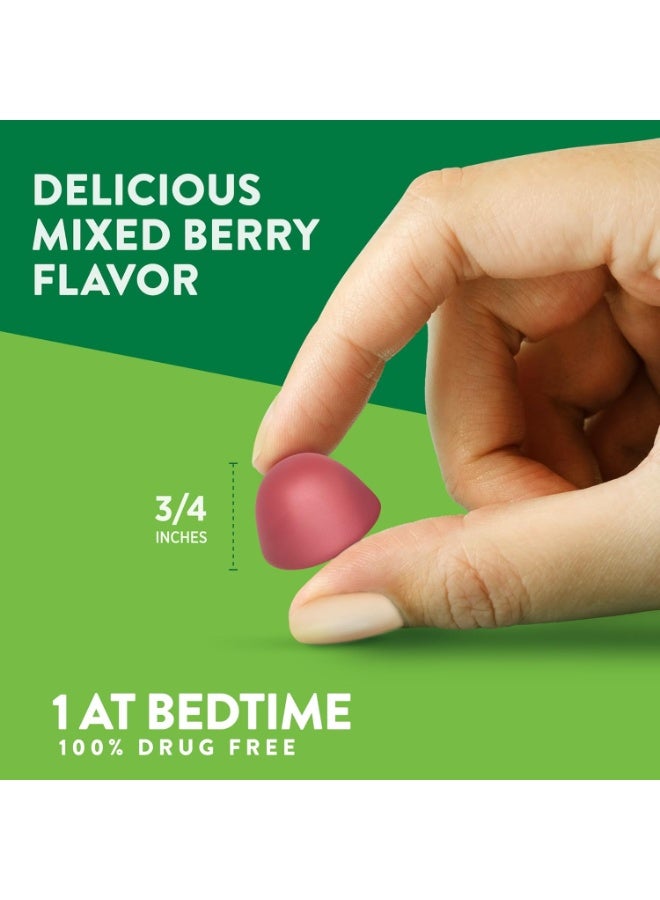 Nature's Truth Melatonin Gummies  Mixed Berry Flavor | Vegan, Non-GMO & Gluten Free Supplement 5mg | 60 Count | - Image 2