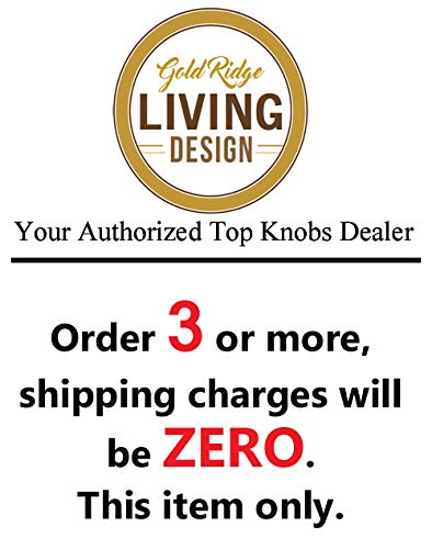 Top Knobs Riverside Pull Color Honey Bronze - Top Knobs 7 9/16" Length Grace Coll Contemporary Transitional Bar Handle Decorative Kitchen Bath Cabinet Door Hardware Dresser Bathroom Metal Interior Home - Image 2