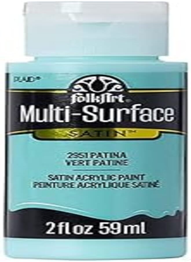 PLAID Plaid folkart acrylic satin multi surface paint, patina, 59ml, pe2951 