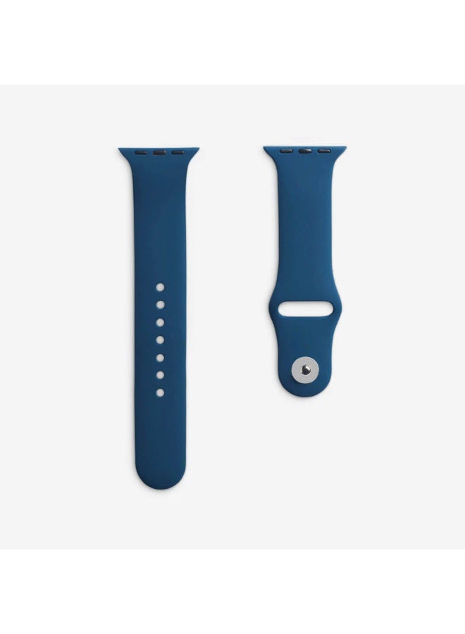 Watch Band 38mm 40mm 41mm Compatible Strap – Soft Silicone/Sport Replacement Wristband for Apple Watch Series 9/8/7/6/5/4/3/2/SE - Image 5