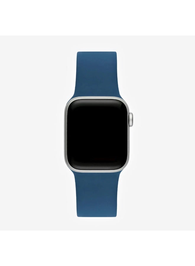 Watch Band 38mm 40mm 41mm Compatible Strap – Soft Silicone/Sport Replacement Wristband for Apple Watch Series 9/8/7/6/5/4/3/2/SE - Image 1