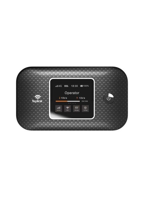 MR57 Ultra 4G Pocket Mobile Wi-Fi Router With 4600mAh Battery ，LTE Cat4, Connects Up 12 Users,300Mbps Wireless