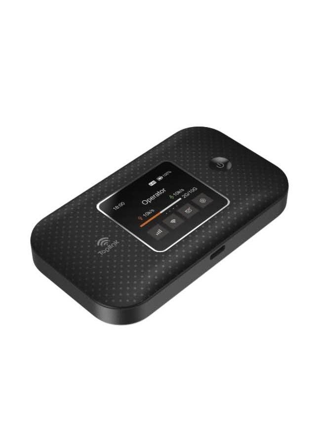 TOPLINK - MR57 Ultra 4G Pocket Mobile Wi-Fi Router With 4600mAh Battery ，LTE Cat4, Connects Up 12 Users,300Mbps Wireless - Image 1