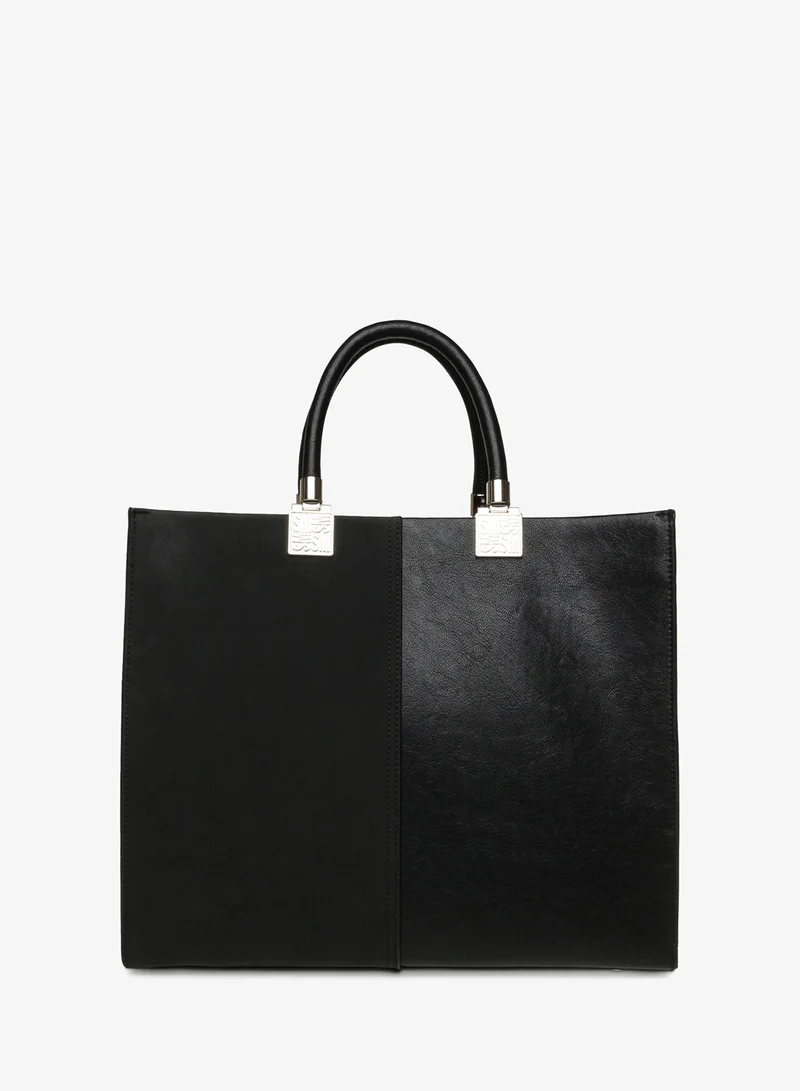 STEVE MADDEN Steve madden bchloey women's black multicolor tote bag