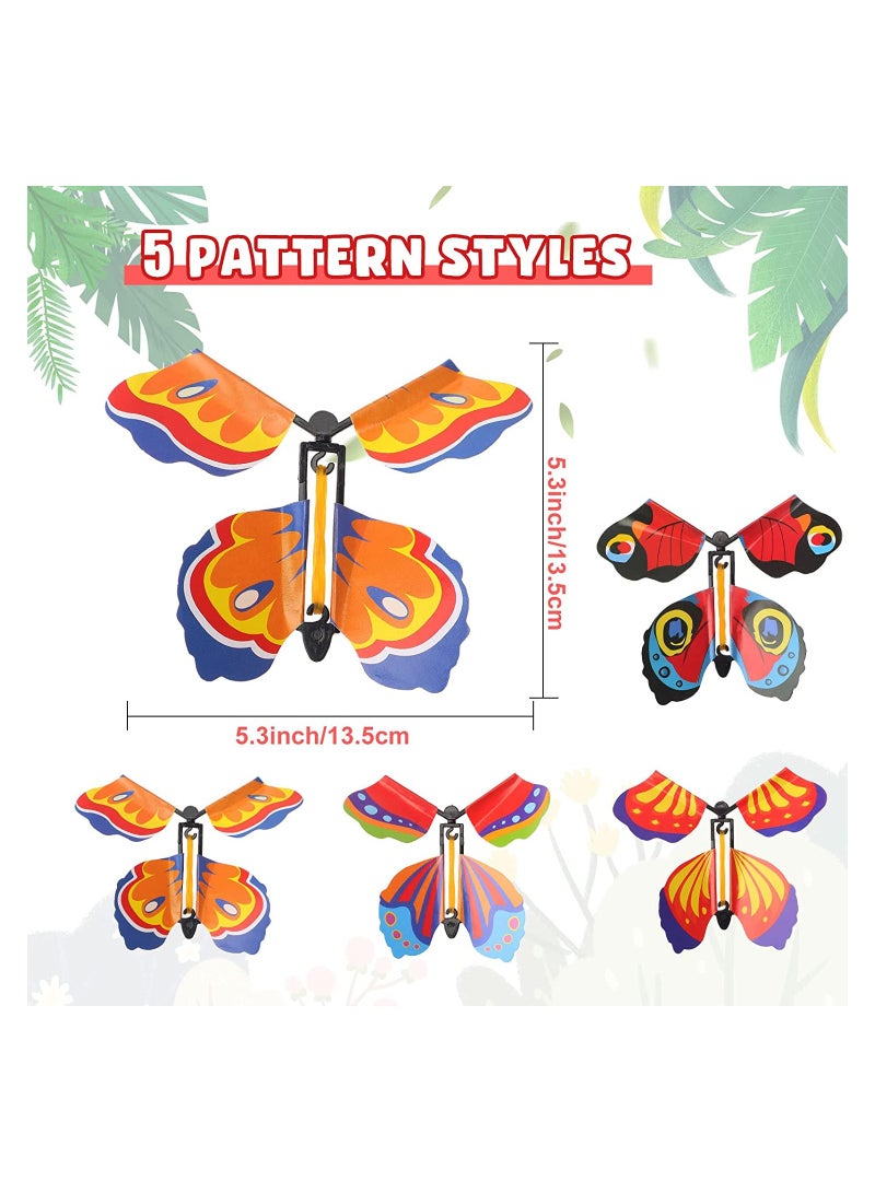 Magic Flying Butterflies Surprise Gift Set Retro Style 30 Pieces Perfect for Parties and Celebrations  - Image 1