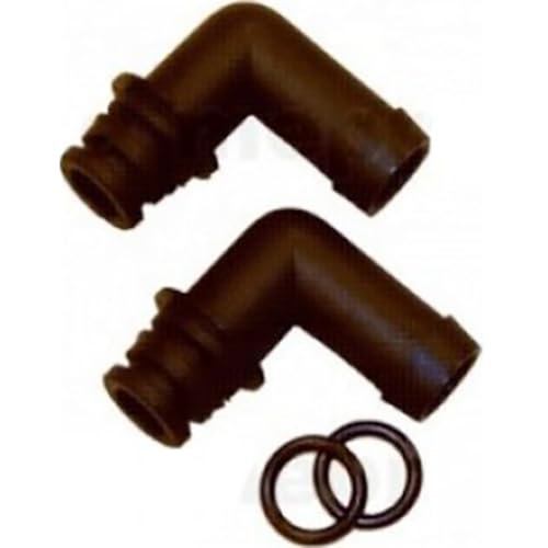 Johnson Pump 90deg 1/2" Hose klick Tite Port Connector - Image 1