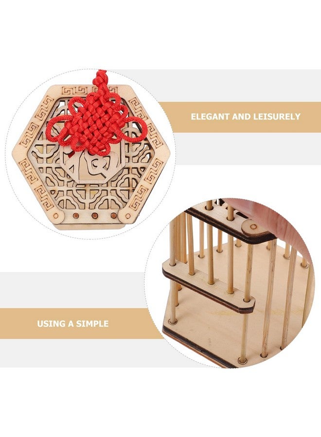 balacoo balacoo Wooden Grasshopper Cage: Grasshopper Cage Cricket Cage Habitat Critter Breeding Cages Cricket Feeder Reptiles Wild Life Crawling Toys for Reptiles  - Image 3