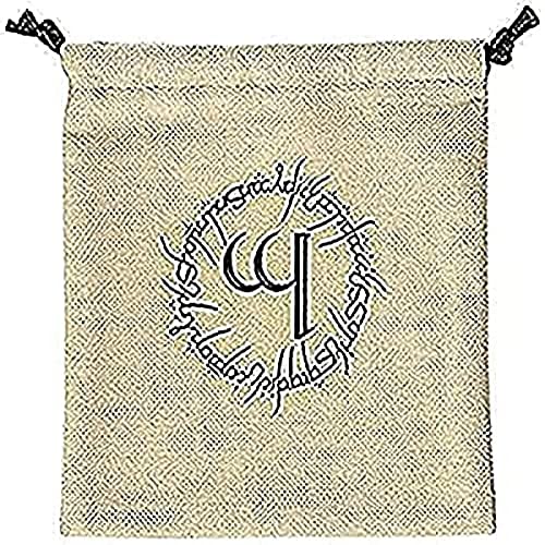 Q WORKSHOP Q-ورشة: حقيبة نرد إلفية من الكتان (إلفية) - Image 1