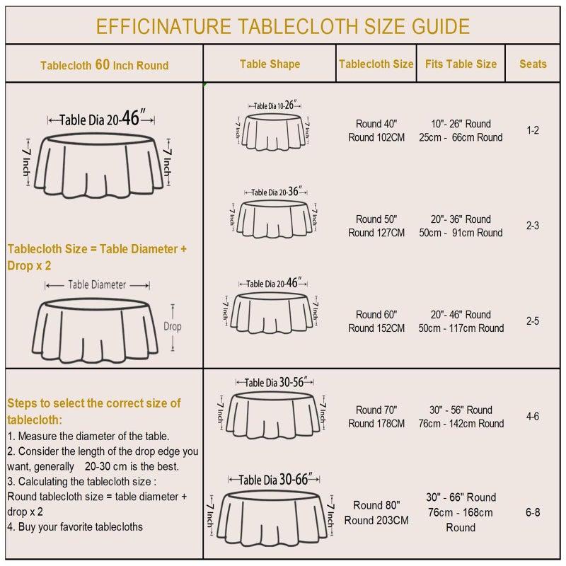 EFFICINATURE Round Tablecloth 60 Inch Pink Valentines Day Table Cloths Waterproof Washable Wrinkle Free Leaves Jacquard Soft Fabric Table Cover for 20-48 Tables-Kitchen Birthday Party Decoration - Image 4