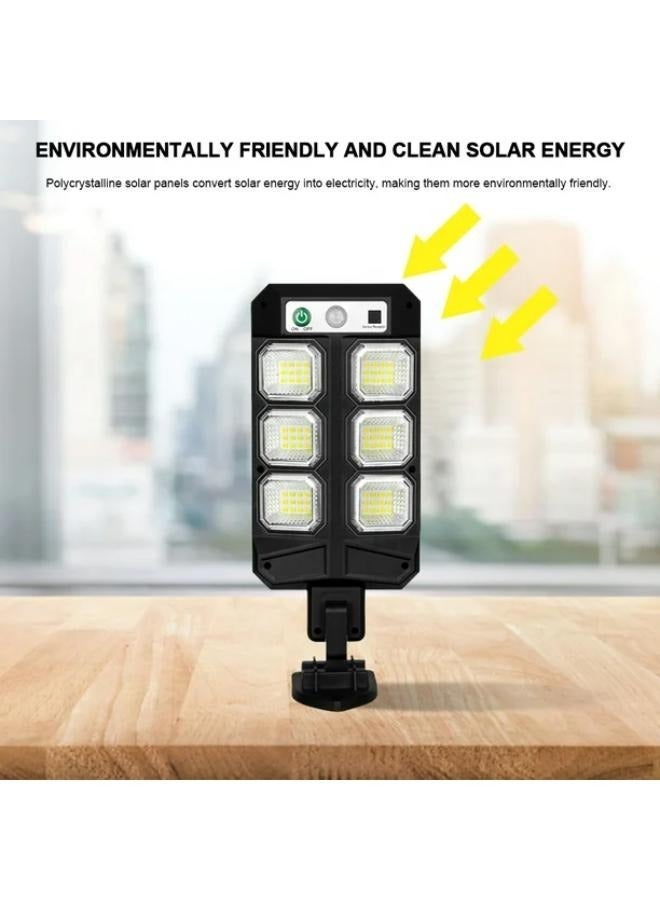 ELTRAZONE LED Solar Street Lights with Remote Control ,LED Sensor with Human Body Sensor – Waterproof for Outdoor Use, Ideal for Solar Gardens and Road Applications. - Image 2