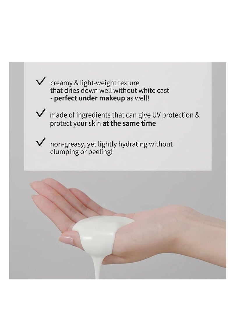 iUNIK - Centella Calming Vegan Moisture SPF 50+ PA++++ Non-Sticky No White Cast Light-Weight Daily Sunscreen Reef-Safe UVA UVB Matte-Finish No-Scent 2 Oz Beta-Glucan Dry Oily Sensitive Acne-Prone Skin - Image 1