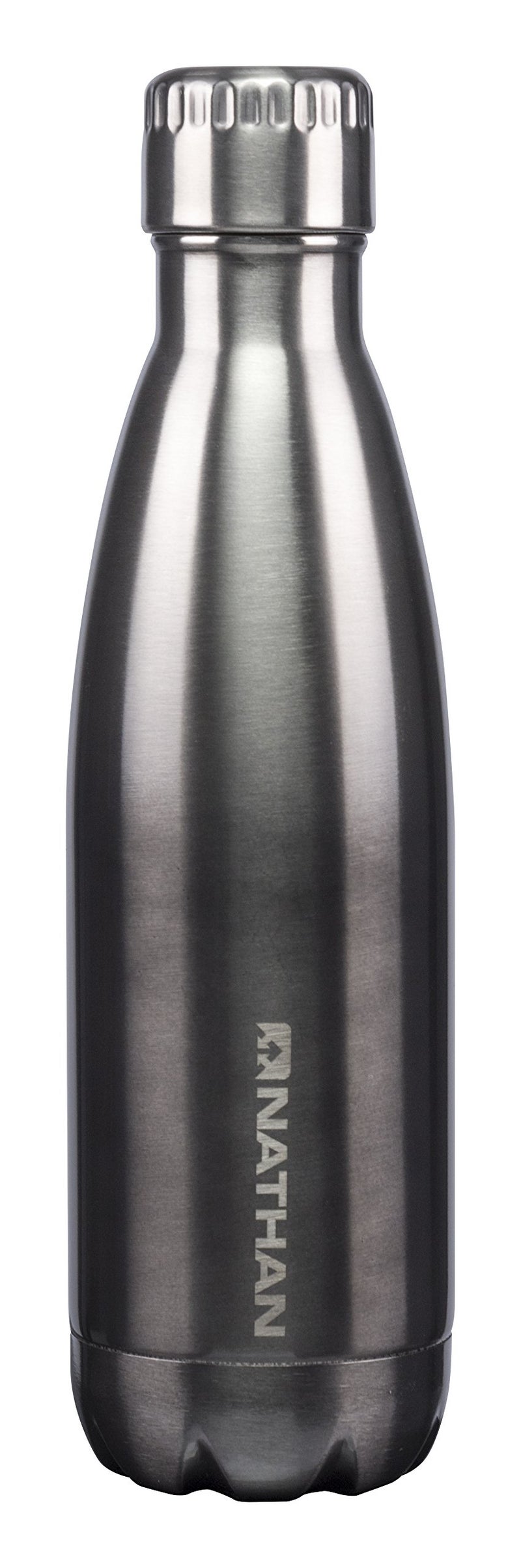 Nathan NS4427 Chroma Ombre Water Bottle  Steel/Charcoal  25 oz/740ml