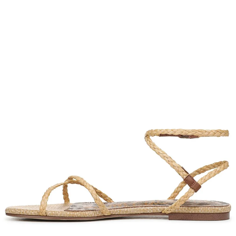 Sam Edelman  Ellina Braid Flat Sandal for Women | Best Price UAE
