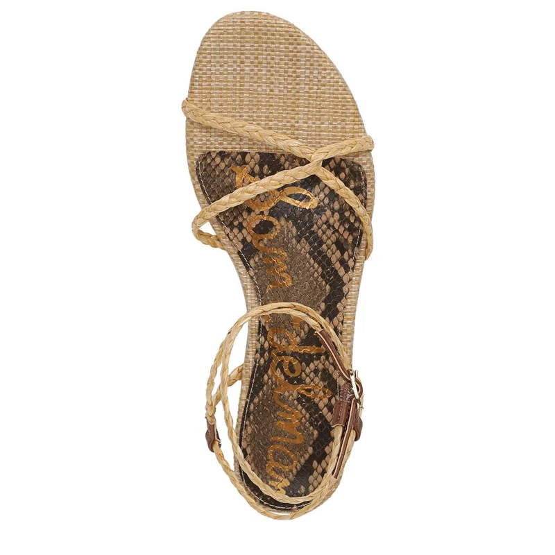 Sam Edelman  Ellina Braid Flat Sandal for Women | Best Price UAE