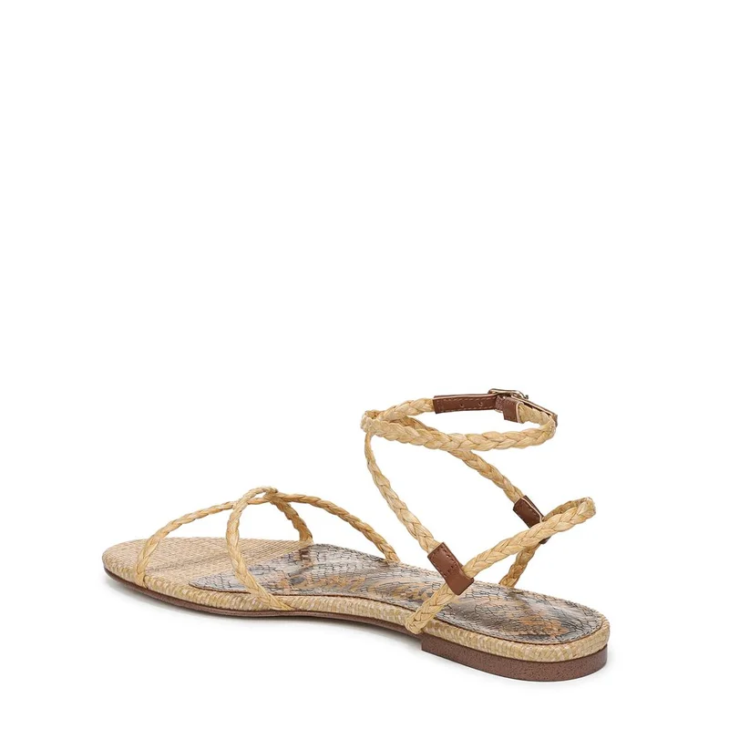 Sam Edelman  Ellina Braid Flat Sandal for Women | Best Price UAE