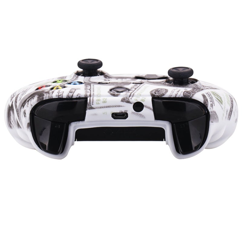 YoRHa Printing Rubber Silicone Cover Skin Case for Xbox One S/X Controller x 1(US Dollar) with PRO Thumb Grips x 8 - Image 3