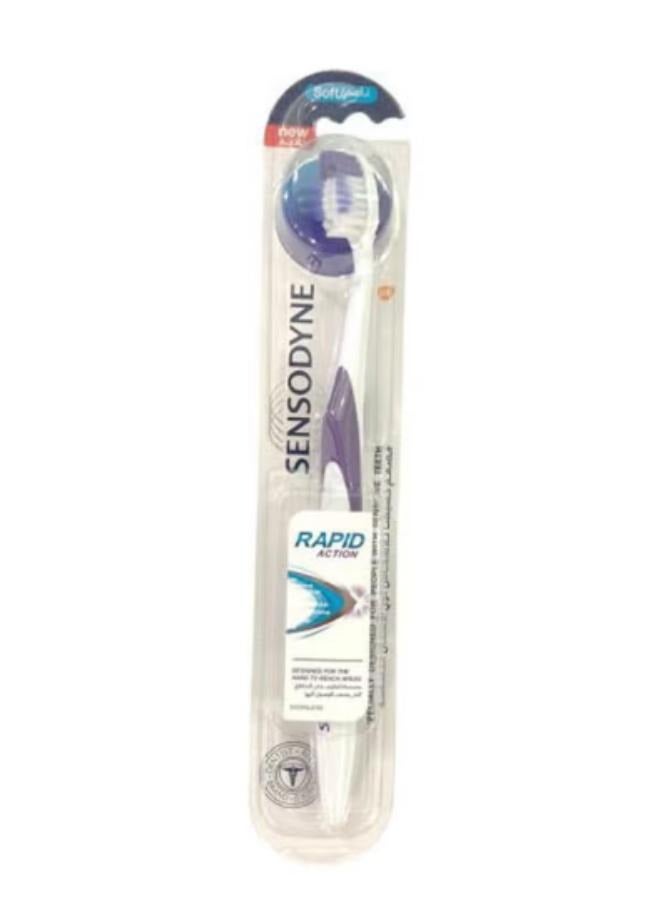 Sensodyne 3pcs multicolor quick effect fork brush  - Image 2
