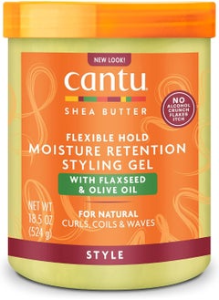 Cantu Shea Butter Maximum Hold Moisture Retention Styling Gel 524 g  - Image 1