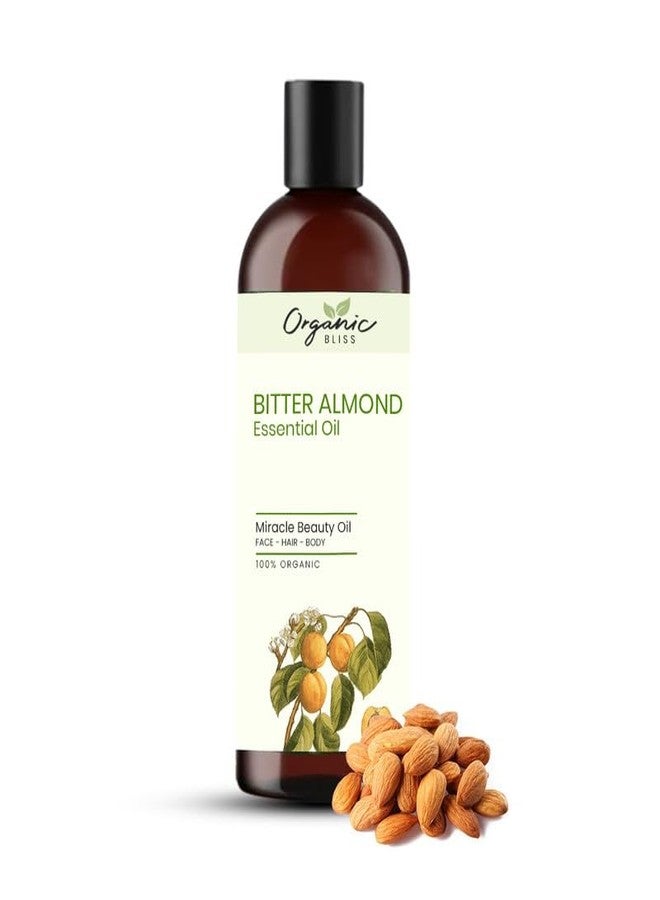 Organic Bliss Bitter Almond Essential Oil 100% Pure and Natural Therapeutic Grade Essential Oil for Hair Skin Care, Relief from Stress,Anxiety and Aromatherapy (50 ML) - Image 1