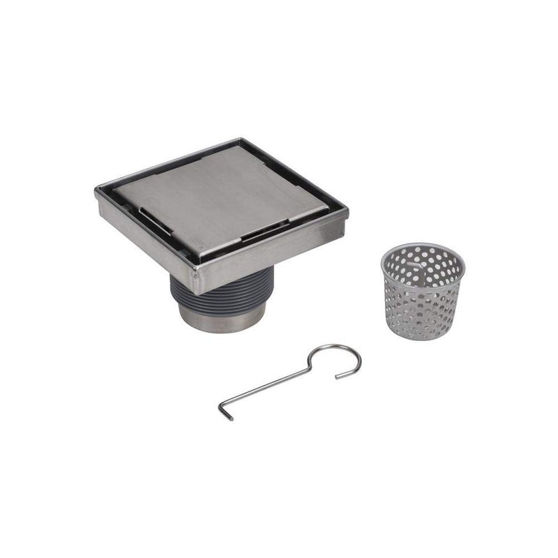 Designline 6 in x 6 in Square Drain Tilein Grate