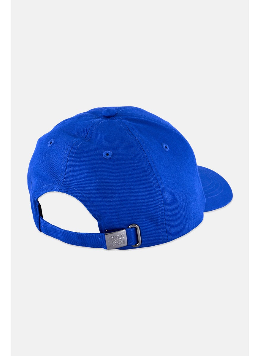 CERRUTI 1881 Men Embroidered Logo Adjustable Closure Cap, Royal Blue  - Image 2