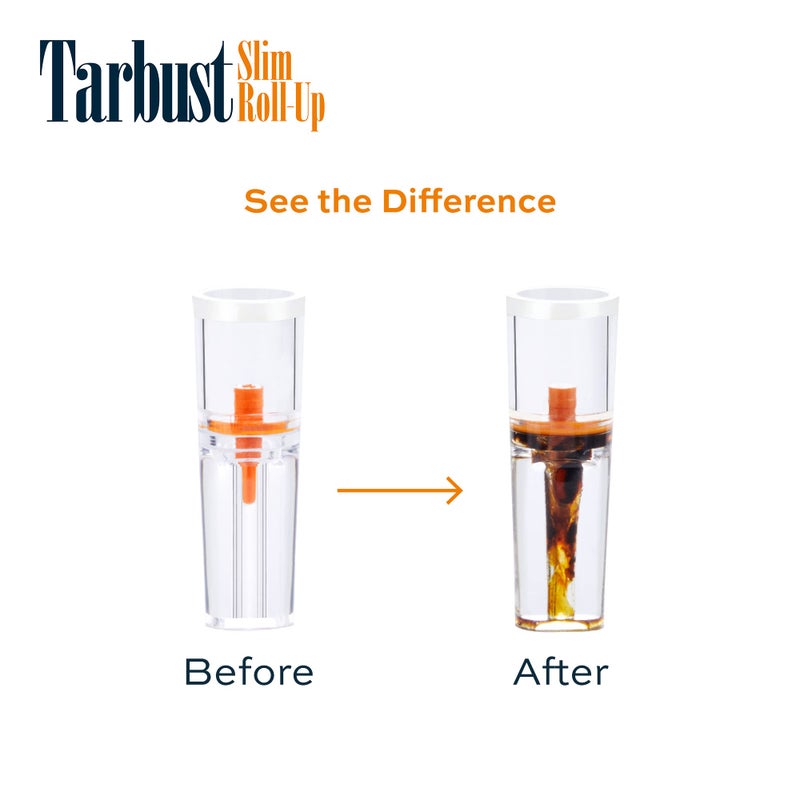 Tarbust Slim Cigarette Filter Tips That Remove Tar and Chemical, for Slim & Roll-ups, Bulk Economy (540 Filters+60 Adapters to Convert to Super Slim+2 Free Travel Cases) - Image 4