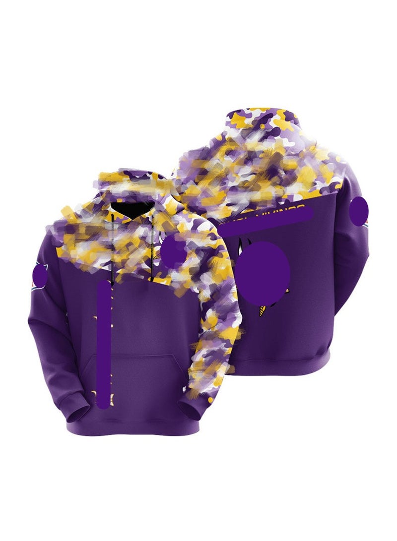 Nariele New Fashion Casual Pattern Design Hoodie