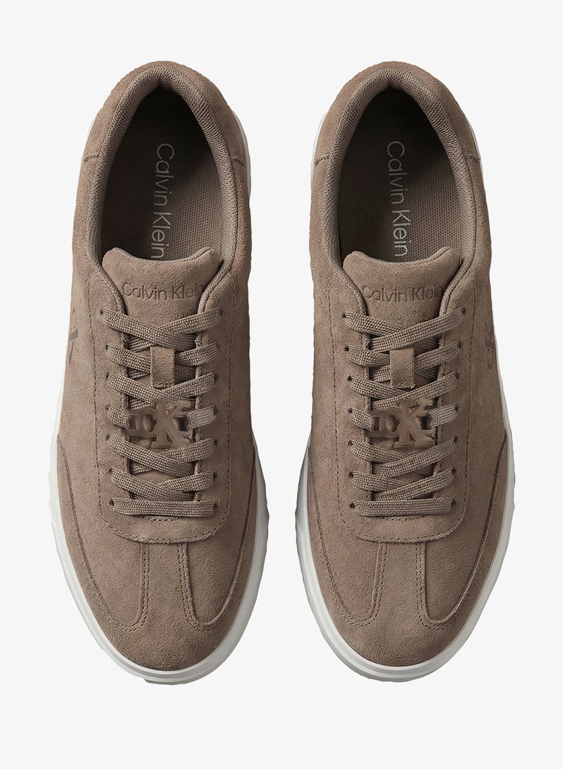 CALVIN KLEIN Low Profile Suede Cupsole Sneakers - Image 5