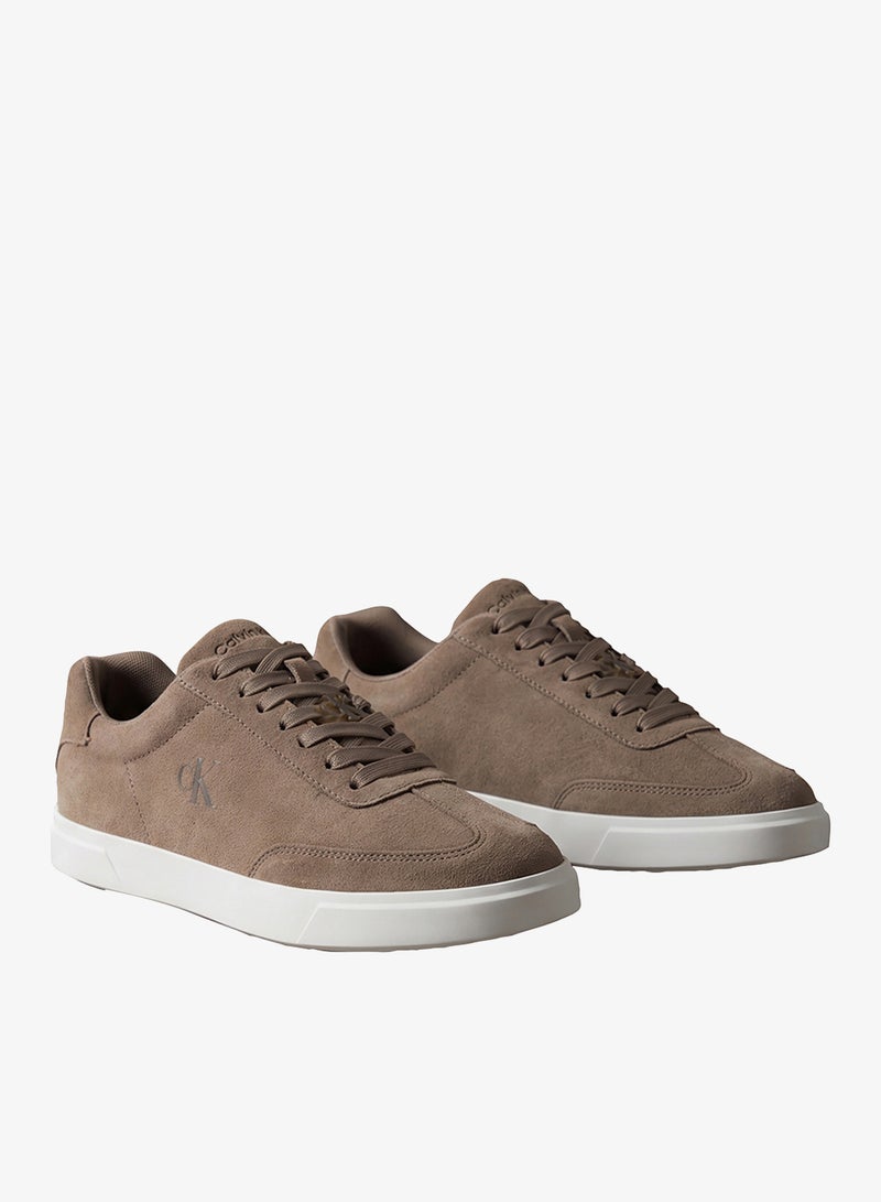 CALVIN KLEIN Low Profile Suede Cupsole Sneakers - Image 3