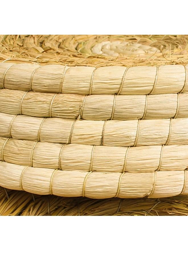 fashionhome منتجات الحيوانات الأليفة لوحة خدش للقطط مصنوعة يدويًا من القش سرير متعدد الوظائف - Image 4