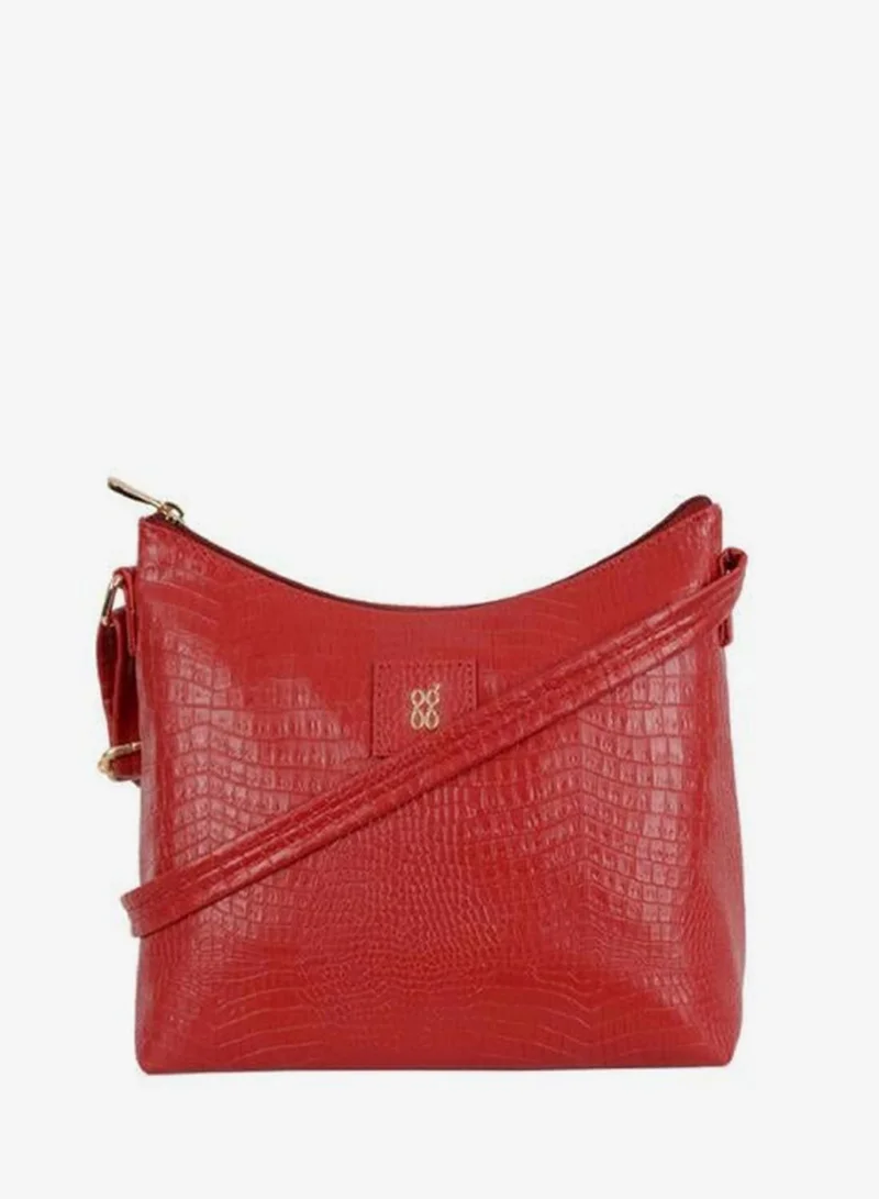 Women Red Sling Bag Small Size | Ladies Stylish Casual Cross Body Purse Handbag