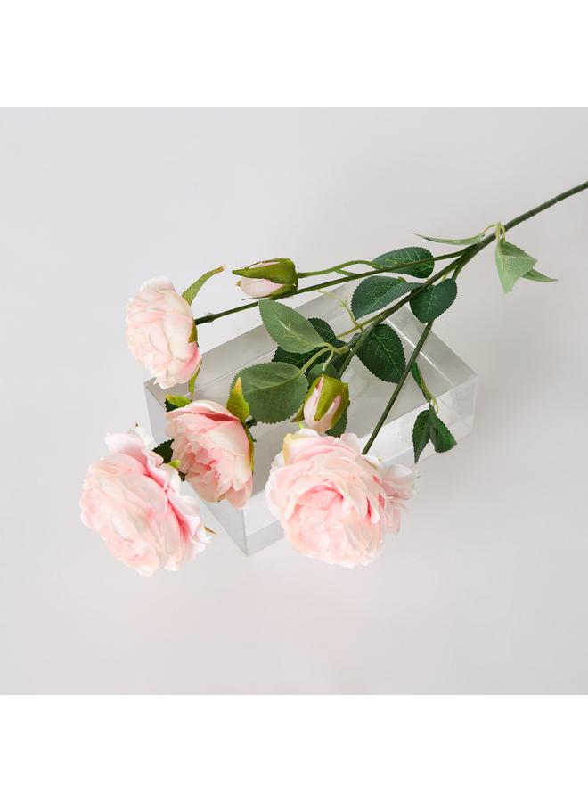 SIERA Rose Spray With 3 Flowers 62 Cm - Image 5