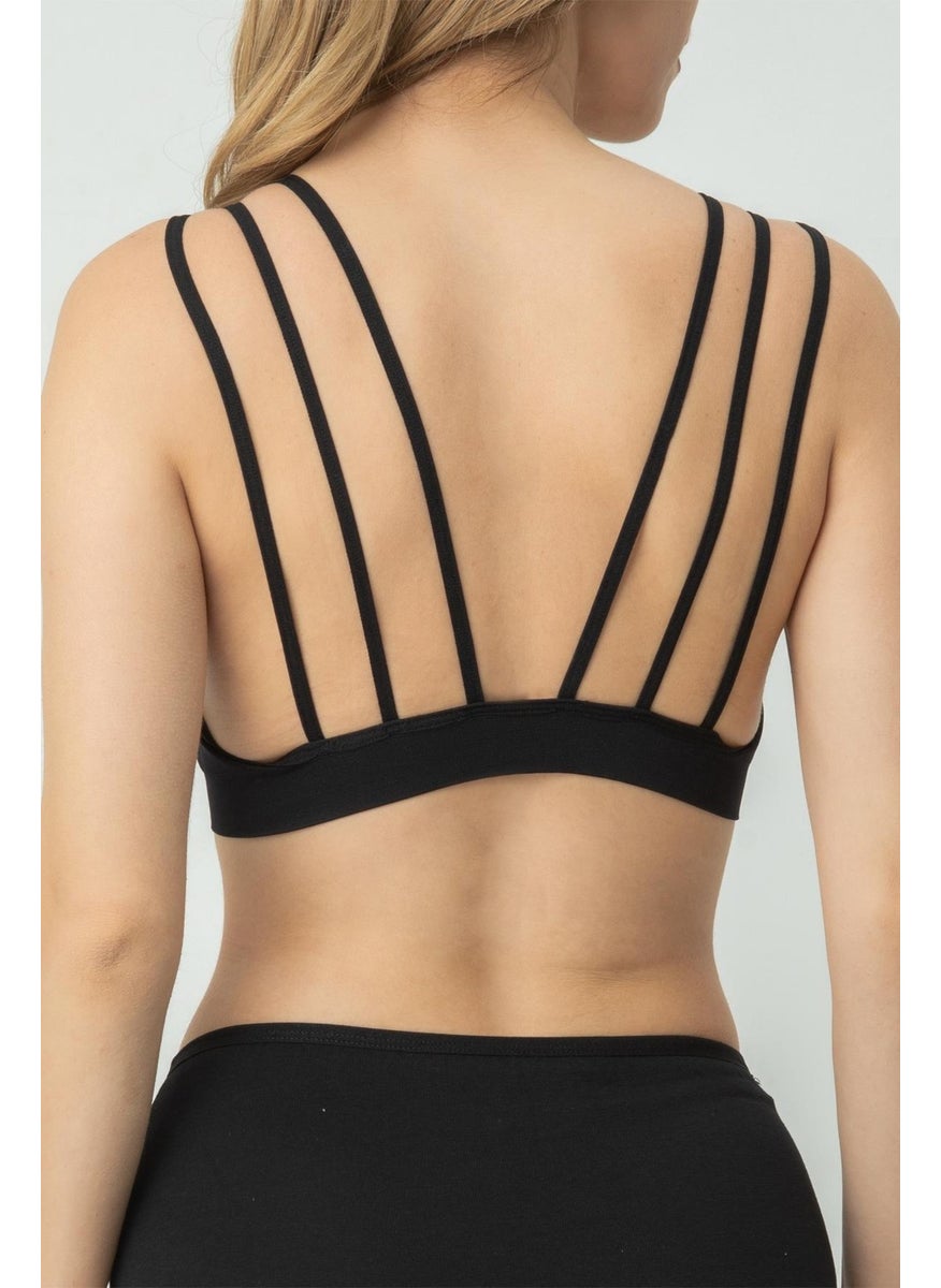 Miorre Doremi Cross Back Strap Padded Sports Bra  - Image 3