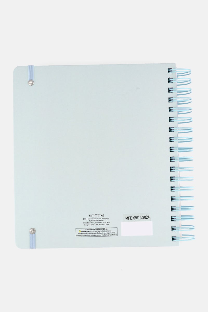VOTUM Life Is Good Spiral Journal 2025, Mint Green - Image 2