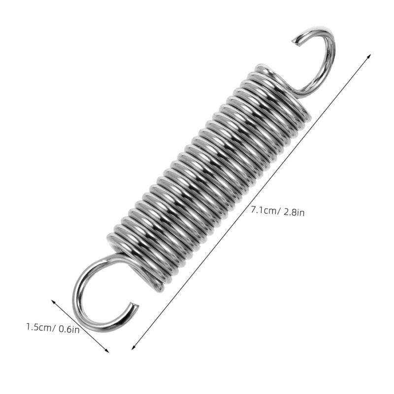 ABOOFAN 2 Pack Telescopic Spring Hook Steel Floating Chair Hammock Swing Set Hanging - Image 3