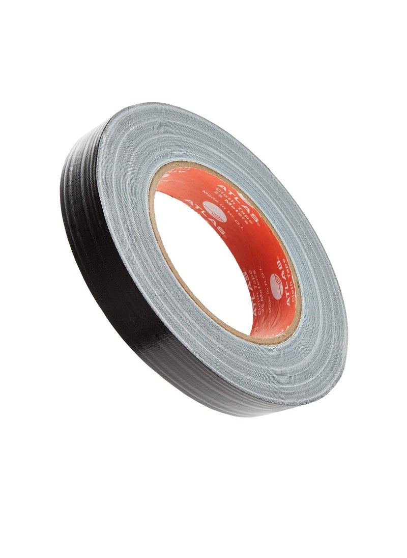 ATLAS 25-Meter Length Cloth Tape 1 Inch Wide Black Colour  - Image 1