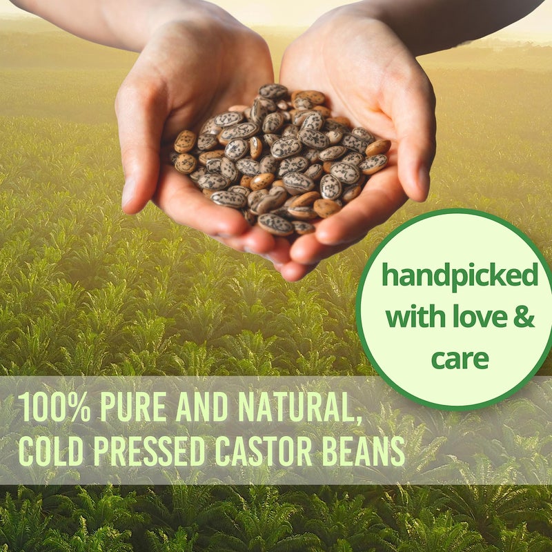 Essentially KateS Castor Oil 16.9 Fl Oz - 100% Pure and Natural, Cold Pressed, and Hexane-Free - Hair Care, Skin Care and Body Care - Image 5