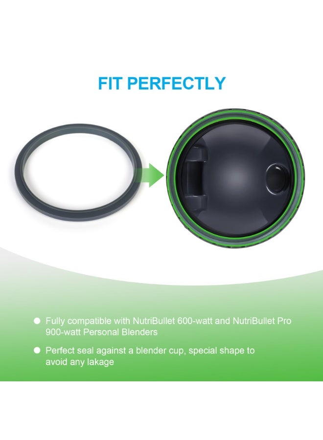 Peachjoy 3pcs Premium Gasket Replacement Parts and Accessories for Nutribullet 900 Series Blender 600W and 900W, Rubber Seal Rings Compatible with Nutribullet Pro 900 - Image 4